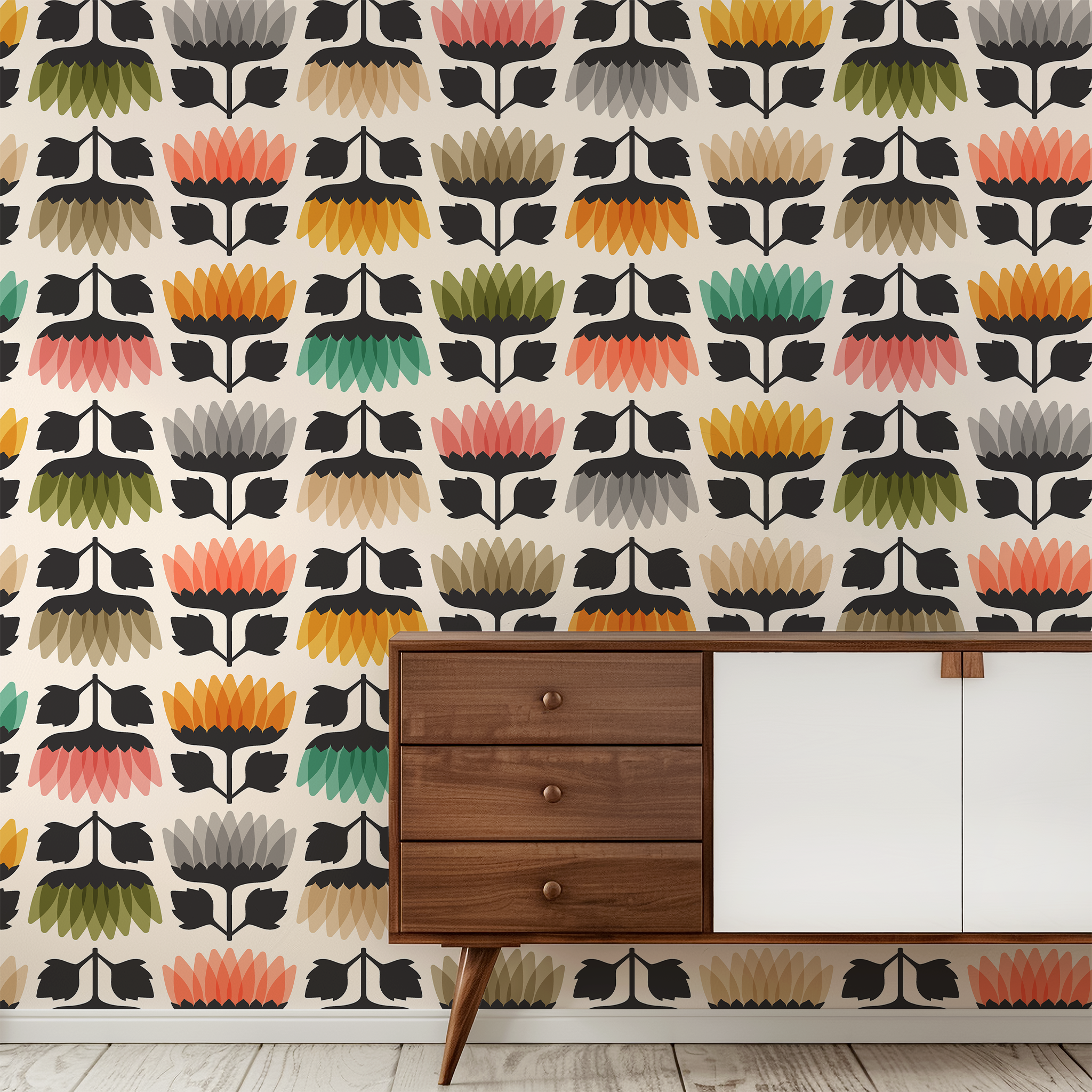 Sunflower Bloom Wallpaper.